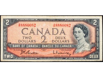 2 Dollars 1954-B-8824-1