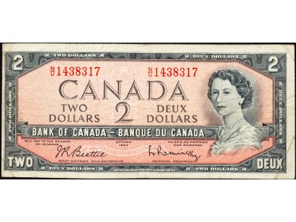 2 Dollars 1954-B-8826-1