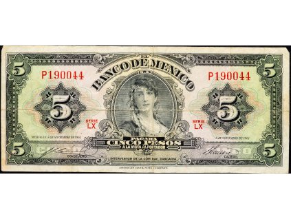 5 Pesos 1961-B-8828-1