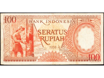 100 Rupiah 1958-B-8942-1