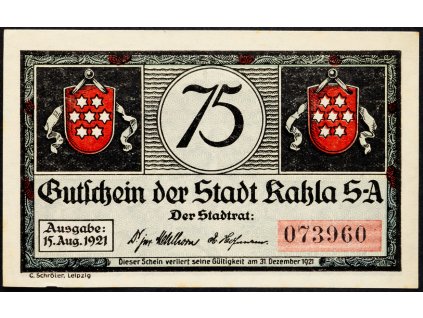 75 Pfennig 1921-B-8996-1