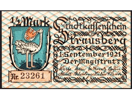 1/2 Mark 1921-B-8999-1