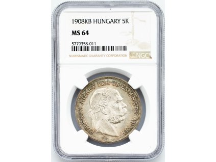 5 Koruna 1908-NGC-205-1