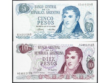 5, 10 Pesos 1974-1976-B-10351-1