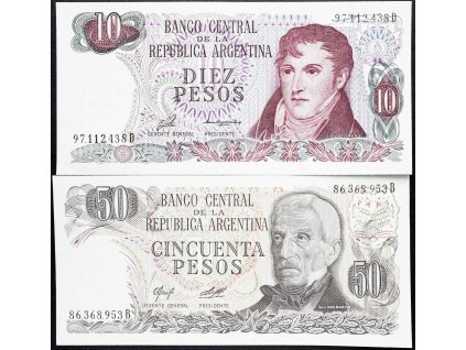 10, 50 Pesos 1976, 1977-B-10353-1