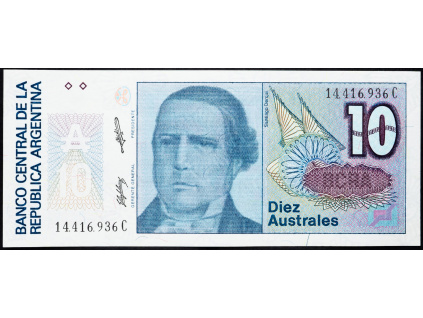 10 Australes 1987-1989-B-11823-1