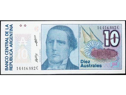 10 Australes 1987-1989-B-11824-1