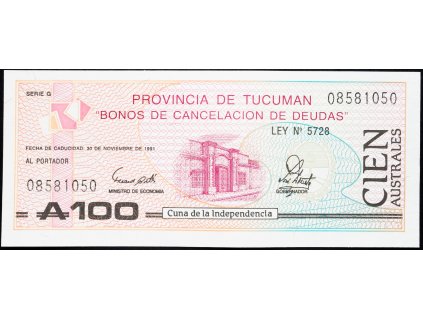 100 Australes 1991-B-11828-1