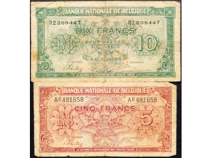 5, 10 Francs 1943-B-10010-1