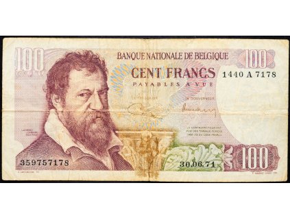 100 Francs 1971-B-10031-1