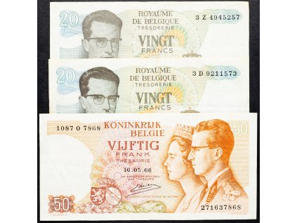 20, 50 Francs 1964, 1966-B-10072-1