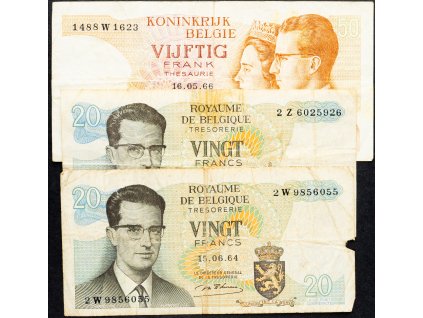 20, 50 Francs 1964, 1966-B-10080-1
