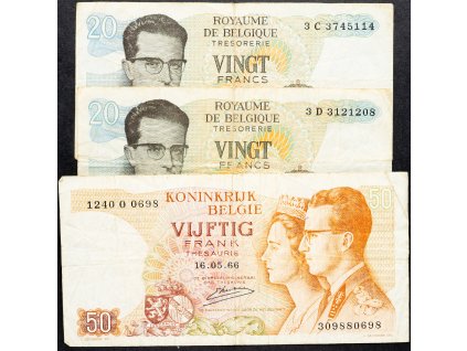 20, 50 Francs 1964, 1966-B-10081-1