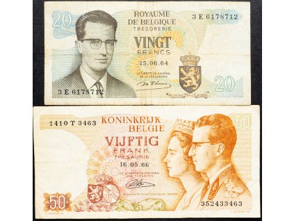 20, 50 Francs 1964, 1966-B-10091-1
