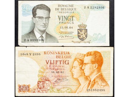 20, 50 Francs 1964, 1966-B-10093-1