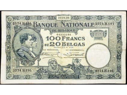 100 Francs 1931-B-10663-1