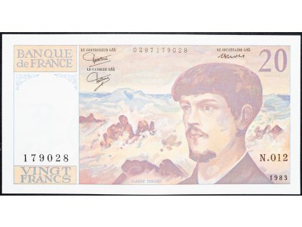 20 Francs 1983-B-9039-1