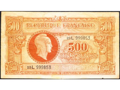 500 Francs 1944-B-9042-1