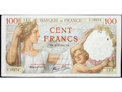 100 Francs 1941-B-10857-1