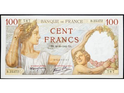 100 Francs 1941-B-10859-1
