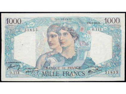 1000 Francs 1945-B-10862-1