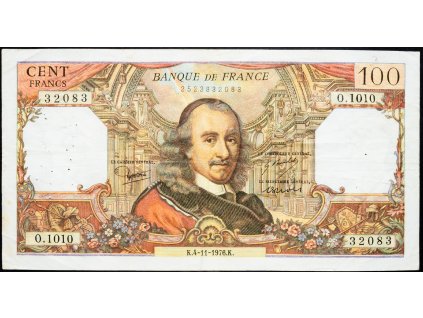 100 Francs 1976-B-10882-1