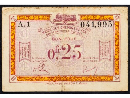 0,25 Franc 1923-B-10919-1