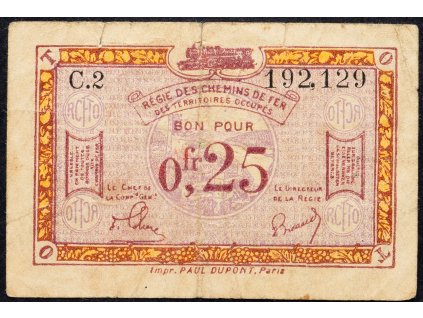 0,25 Franc 1923-B-10920-1