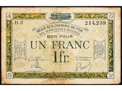 1 Franc 1923-B-10921-1