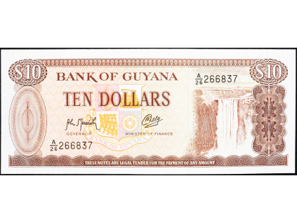 10 Dollars 1966-1992-B-9885-1