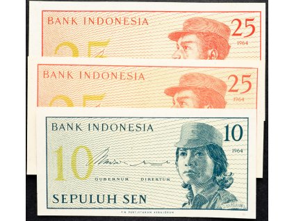10, 25 Sen 1964-B-10319-1