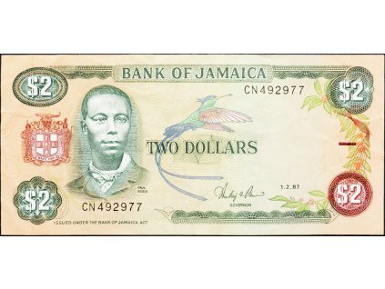 2 Dollars 1987-B-9952-1