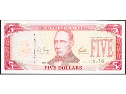 5 Dollars 2003-B-9301-1