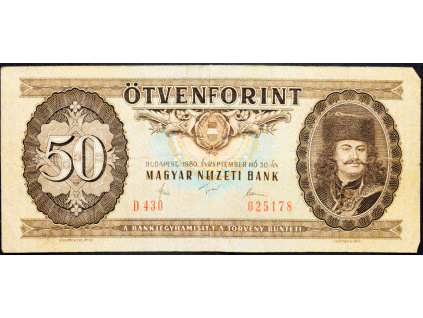 50 Forint 1980-B-9030-1