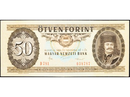 50 Forint 1986-B-9072-1