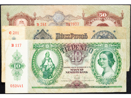 10, 20, 50 Pengő 1936, 1941, 1932-B-9414-1