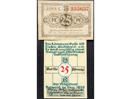 25 Pfennig 1920, 1922-B-10282-1