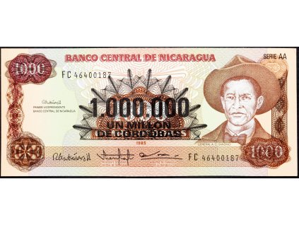 1000000 Cordobas 1990-B-9403-1