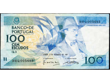 100 Escudos 1987-B-11750-1