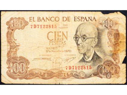 100 Pesetas 1970-B-9049-1