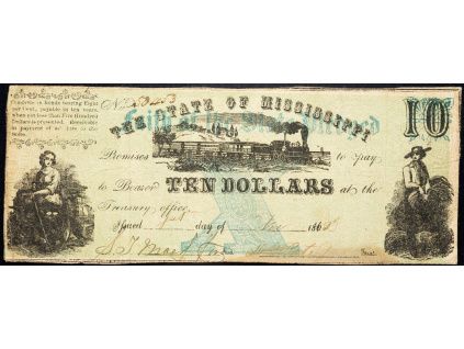 10 Dollars 1862-B-10499-1