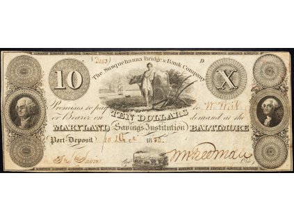 10 Dollars 1832-B-11173-1