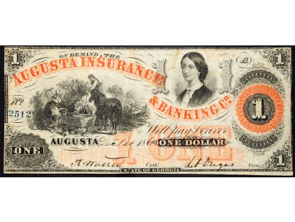 1 Dollar 1861-B-11183-1