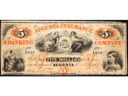 3 Dollars 1860-B-11185-1