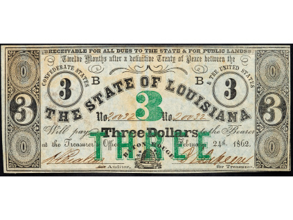 3 Dollars 1862-B-11209-1