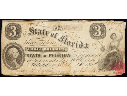 3 Dollars 1861-B-11215-1