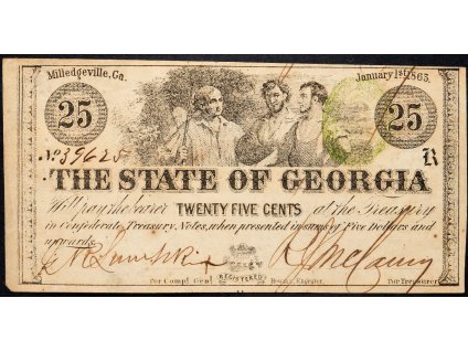 25 Cents 1863-B-11218-1