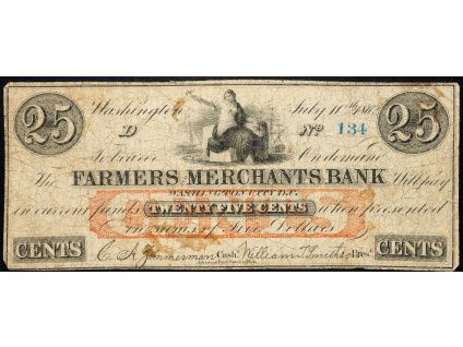 25 Cents 1862-B-11235-1