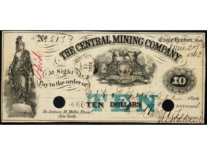 10 Dollars 1868-B-11239-1