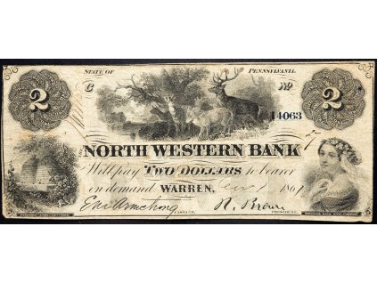 2 Dollars 1861-B-11257-1